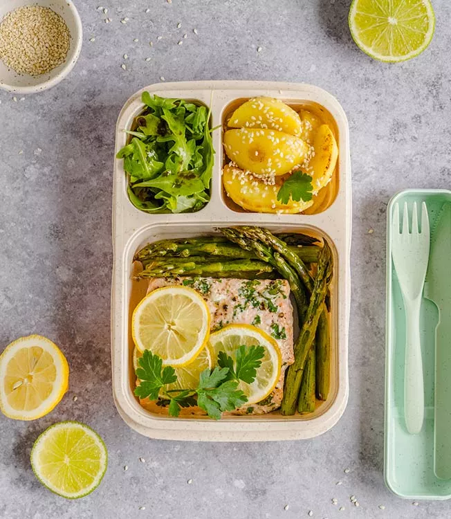 Citrus baked salmon