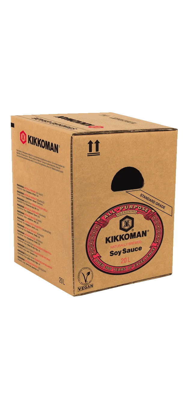 Kikkoman Naturally Brewed Standard Soy Sauce (OEM) 20 L carton