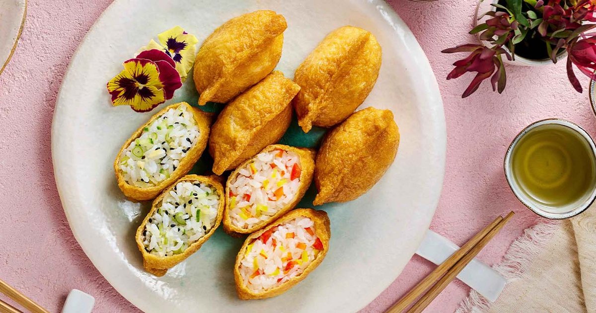 Vegan inari sushi | Recipe | Kikkoman