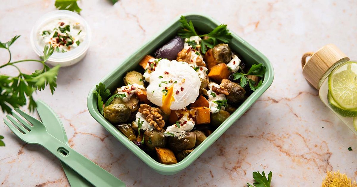 Roasted vegetables with feta dip | Recipe | Kikkoman