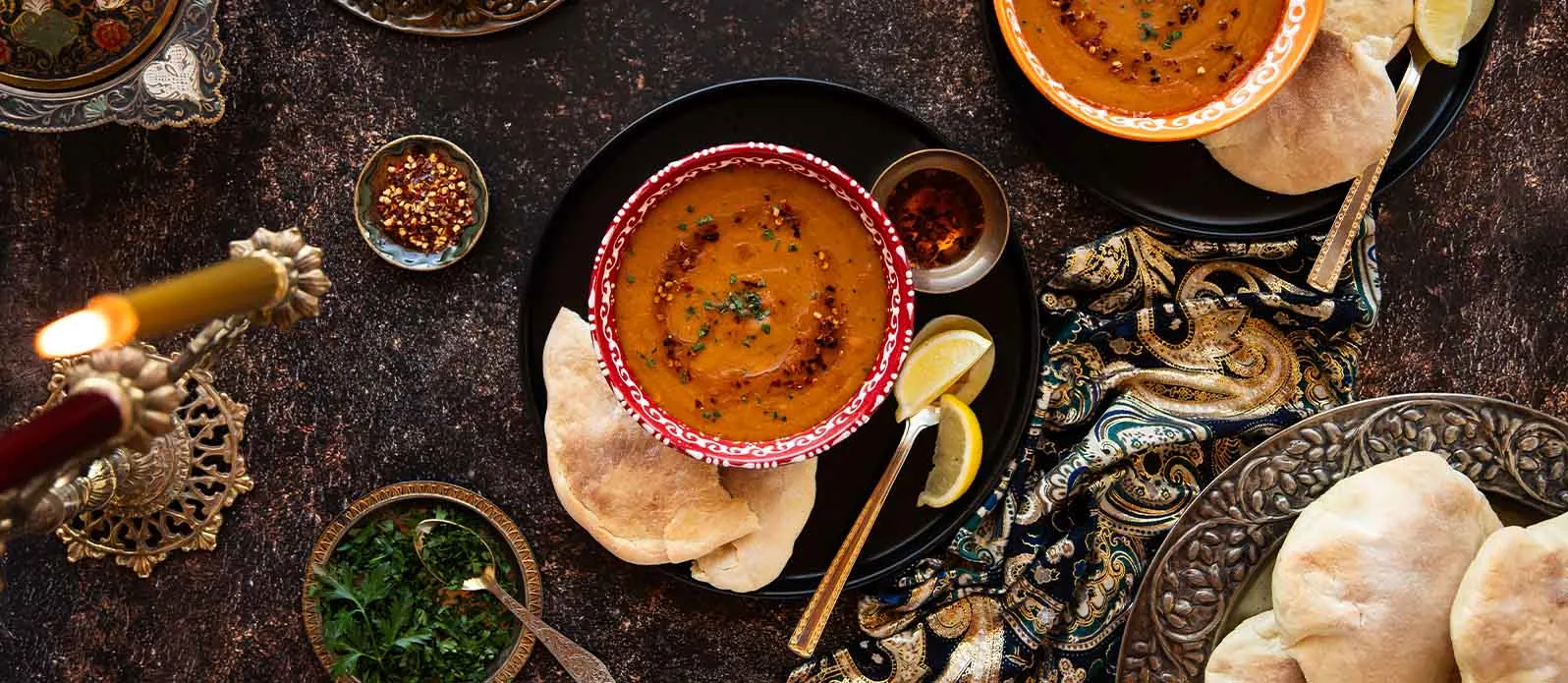 Turkish red lentil & carrot soup