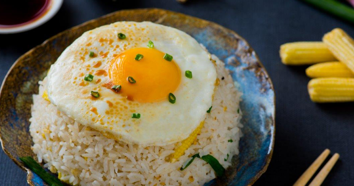 Fried Rice with Fried Egg | Kikkoman