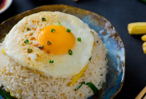 Fried Rice with Fried Egg