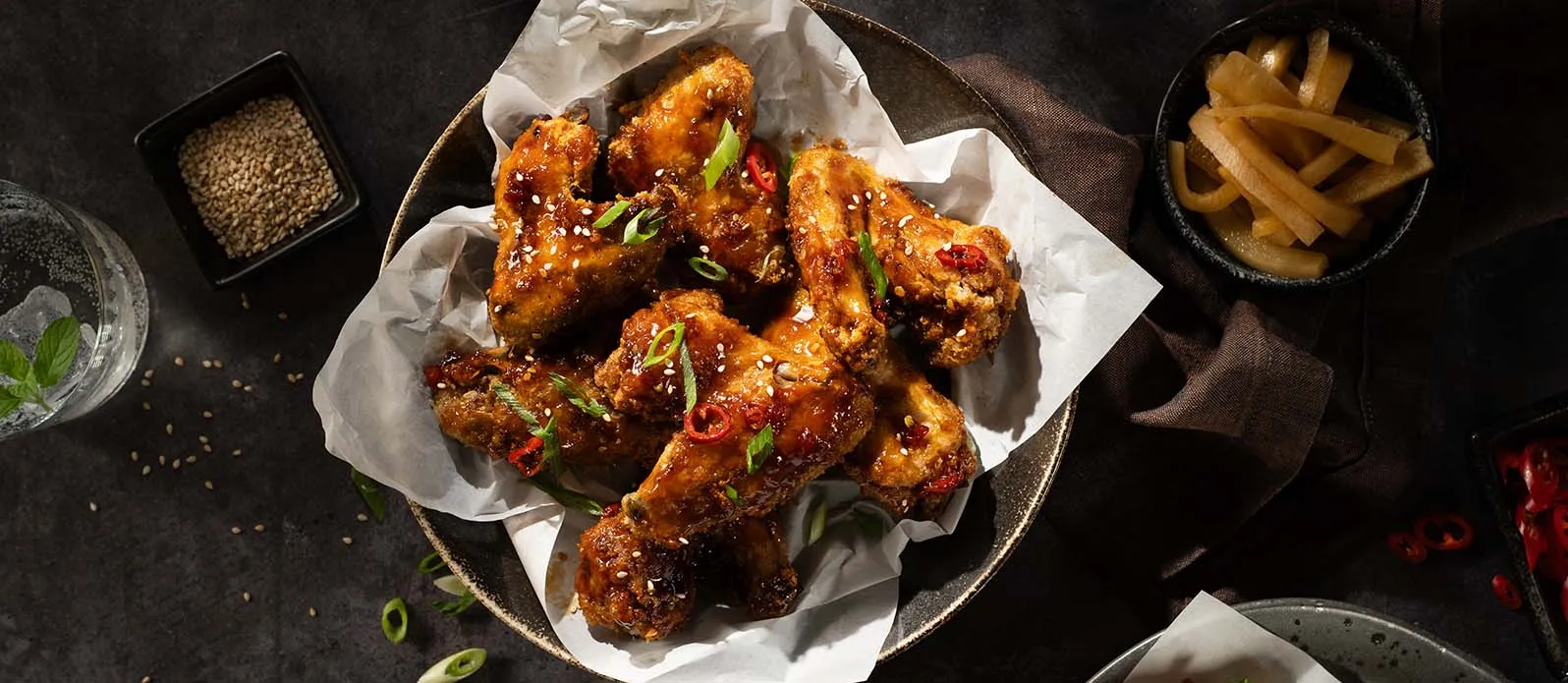 Crispy Korean fried chicken