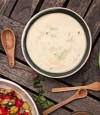 Yoghurt-mustard dip