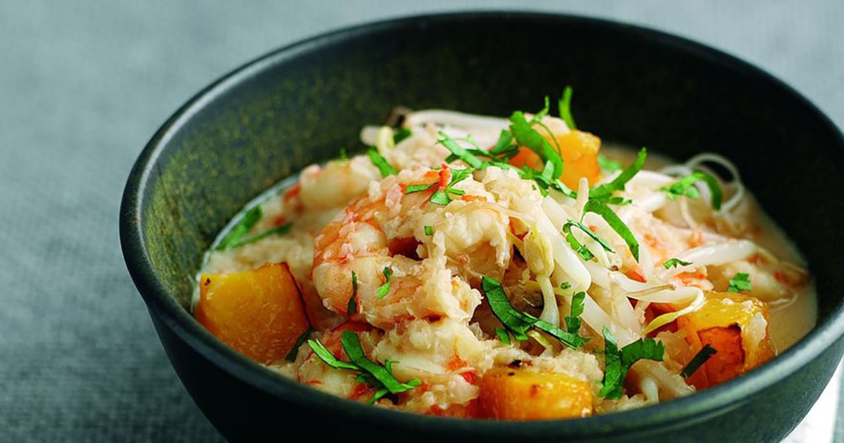 King prawn and butternut laksa | Kikkoman