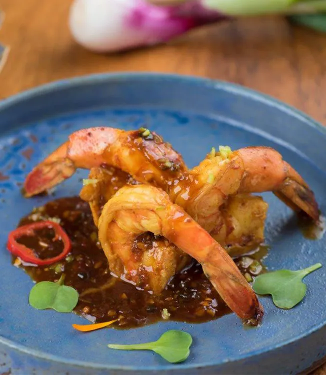 Jumbo Prawns Manchurian