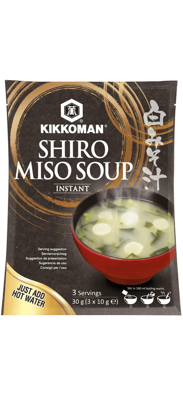 Kikkoman Instant Shiro (white) Miso Soup 10 g x 3
