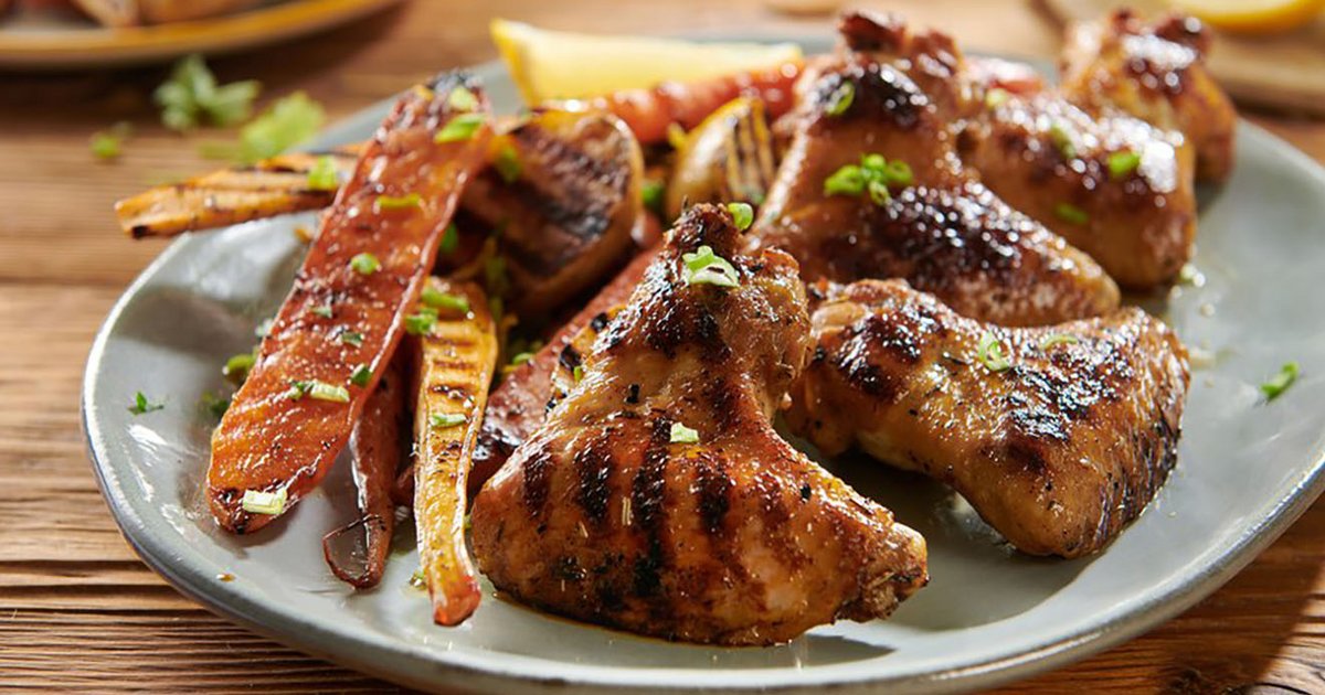 Soy & Honey Chicken Wings | Kikkoman