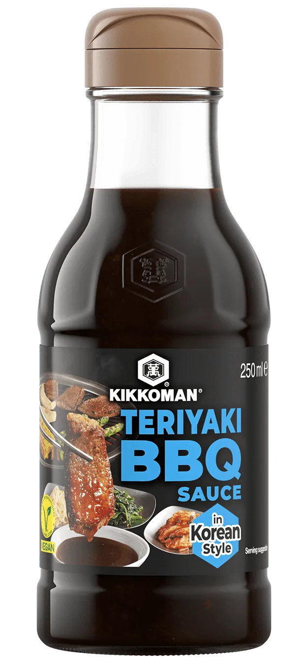 Kikkoman Teriyaki BBQ Sauce in Korean Style 250 ml bottle