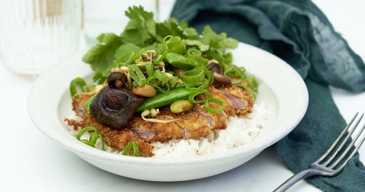 Schnitzel with mushrooms | Kikkoman