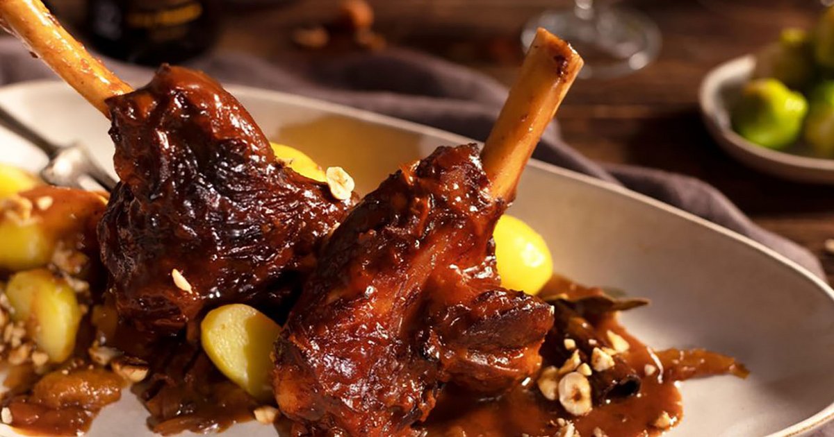 Jarret d’Agneau: Braised Lamb Shanks | Kikkoman
