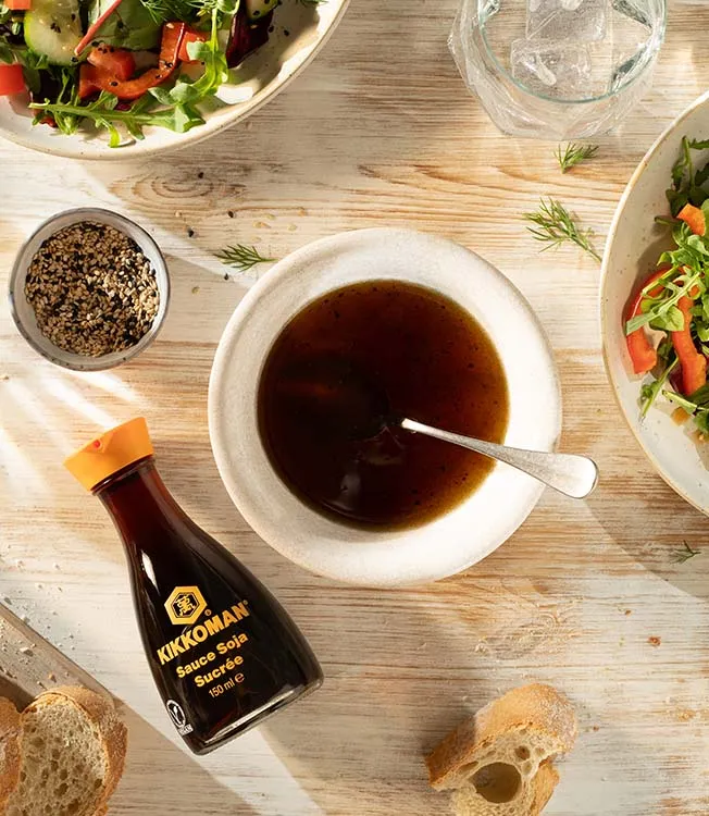 Sweet soy sesame vinaigrette