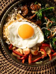Korean bibimbap