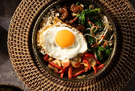 Korean bibimbap