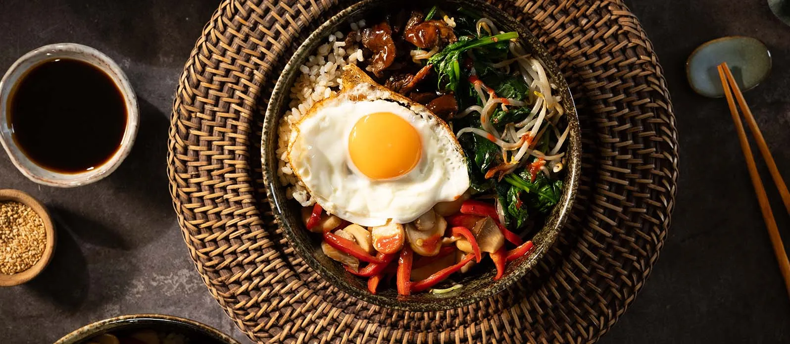 Korean bibimbap