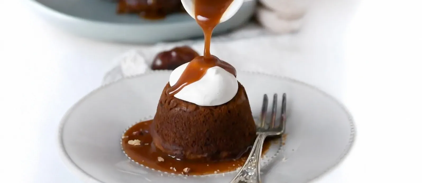 Sticky Soy Toffee Pudding