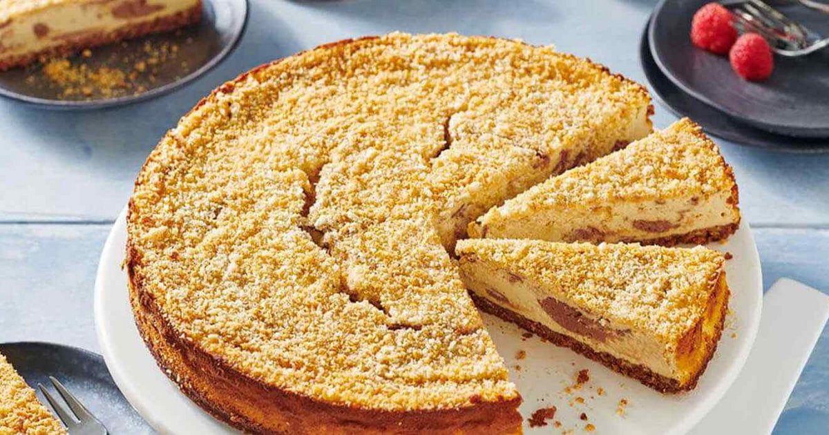 Chocolate cheesecake with crunchy panko | Kikkoman