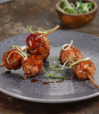 Tsukune Turkey Skewers