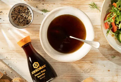Sweet soy sesame vinaigrette