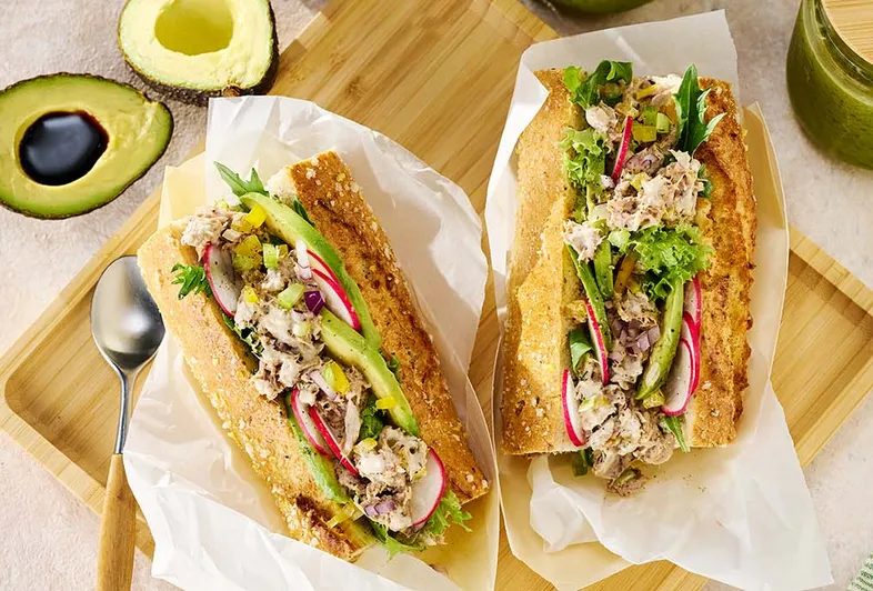 Tuna salad sandwich