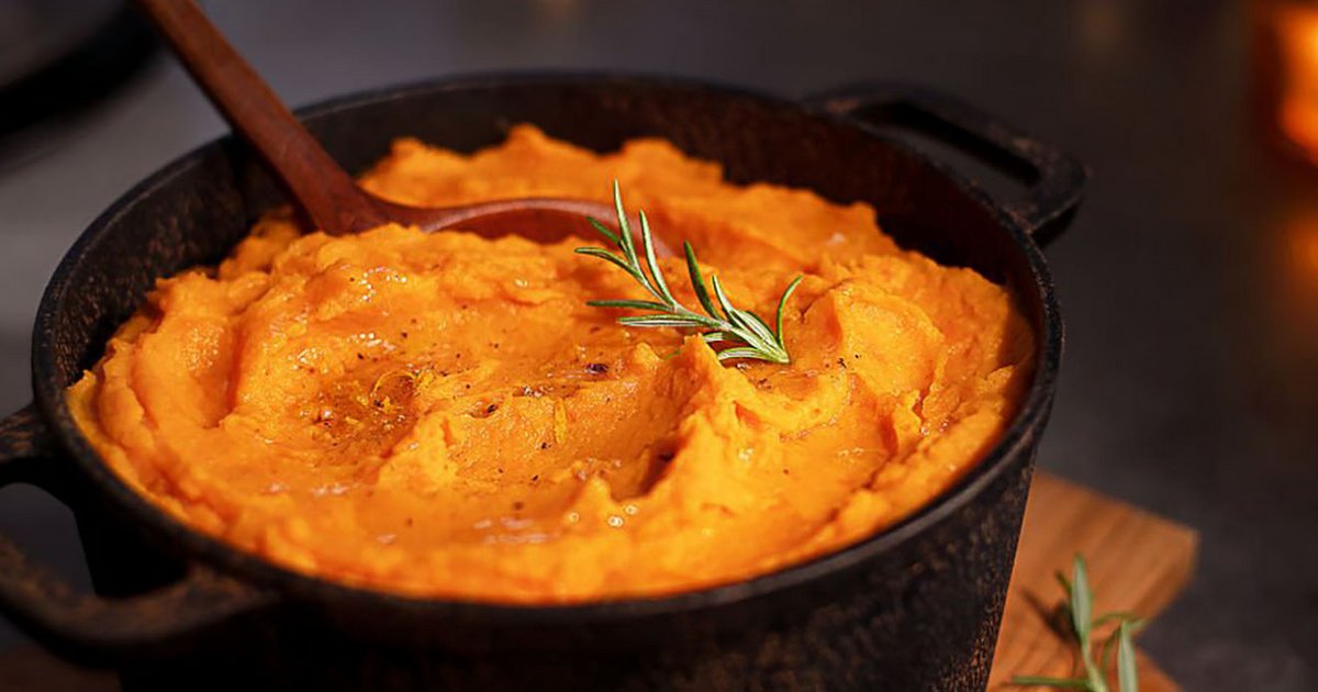 Spiced sweet potato mash | Kikkoman