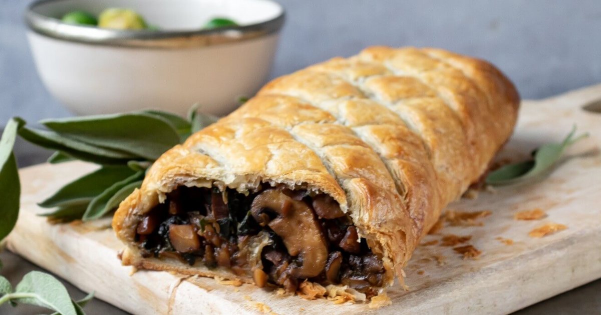 Brown Mushroom Pie | Kikkoman