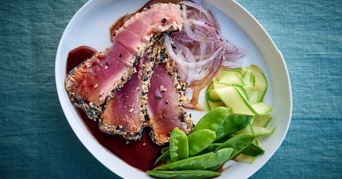 Sesame tuna steak recipe hotsell