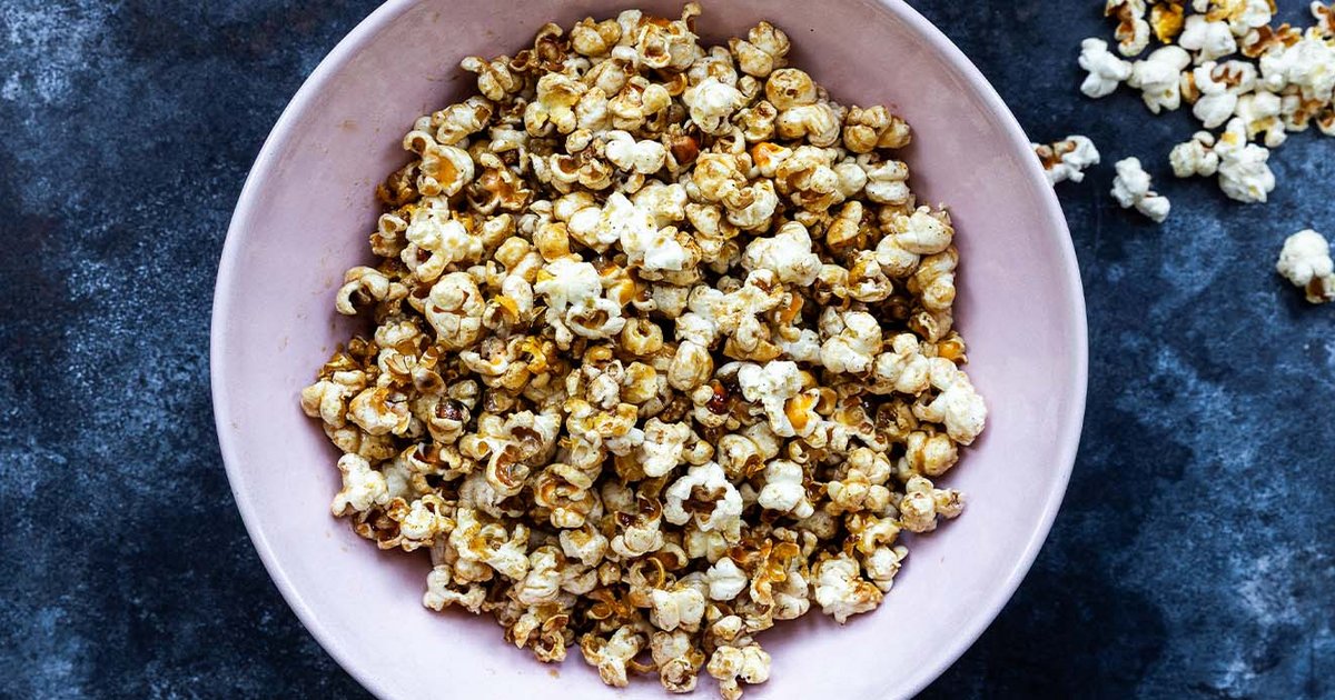 Soy-Caramel Popcorn | Kikkoman