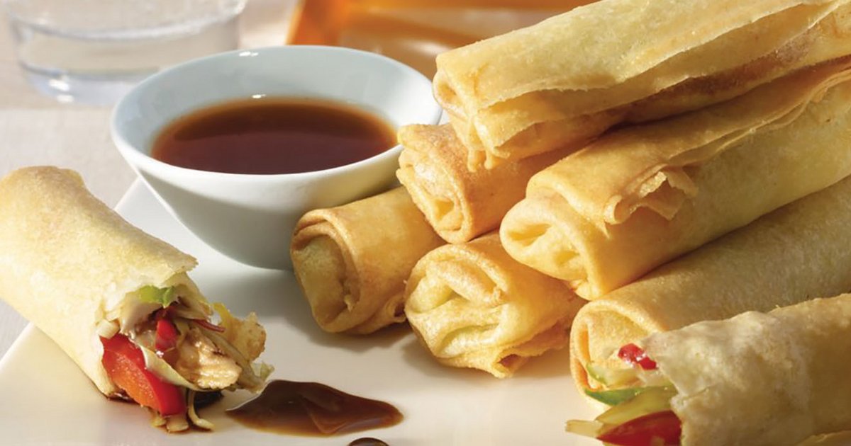 Kikkoman-style spring rolls with breast of chicken | Kikkoman
