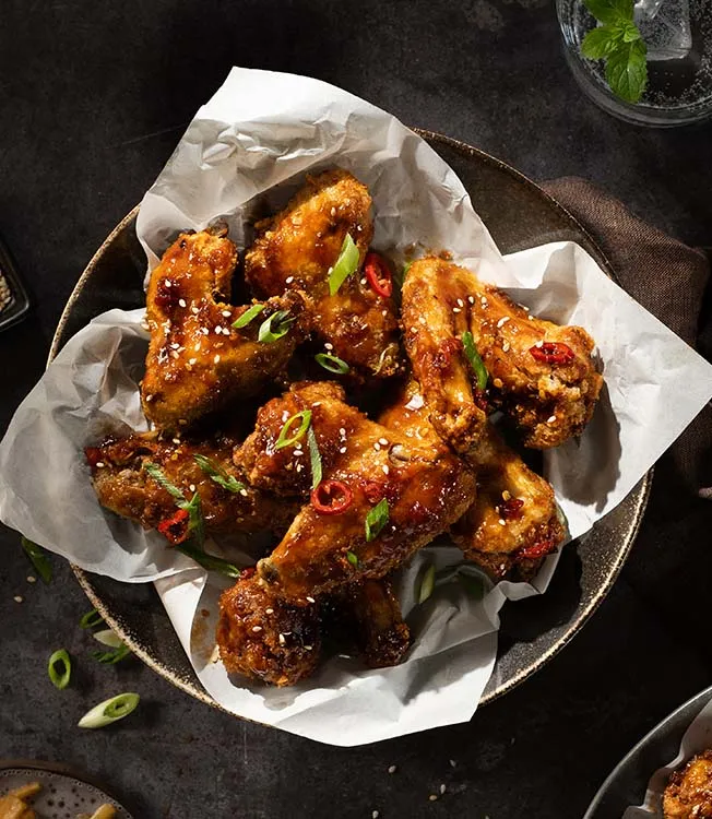 Crispy Korean fried chicken