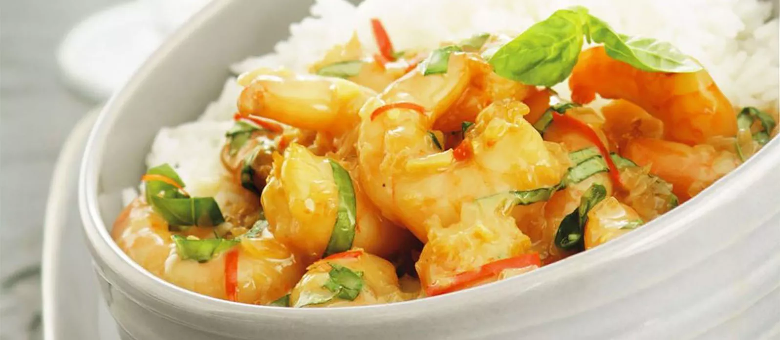 Fragrant Kikkoman prawns