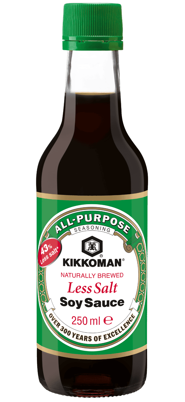Kikkoman Naturally Brewed Less Salt Soy Sauce Kikkoman