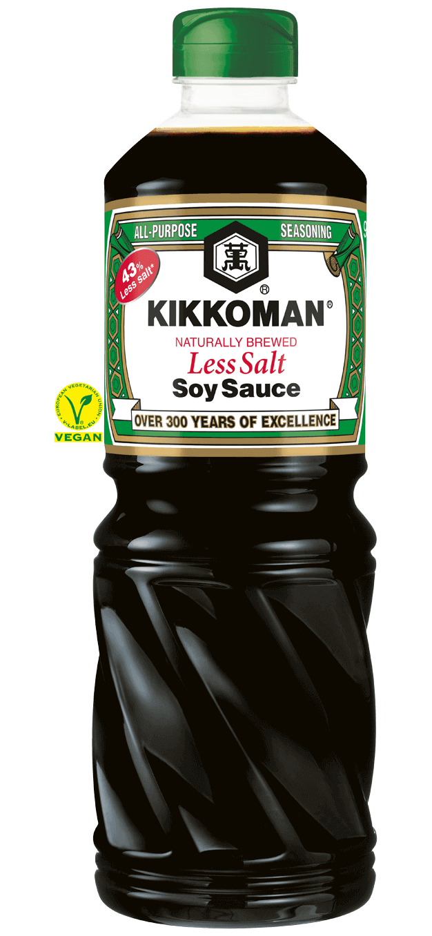 Kikkoman Naturally Brewed Less Salt Soy Sauce Kikkoman