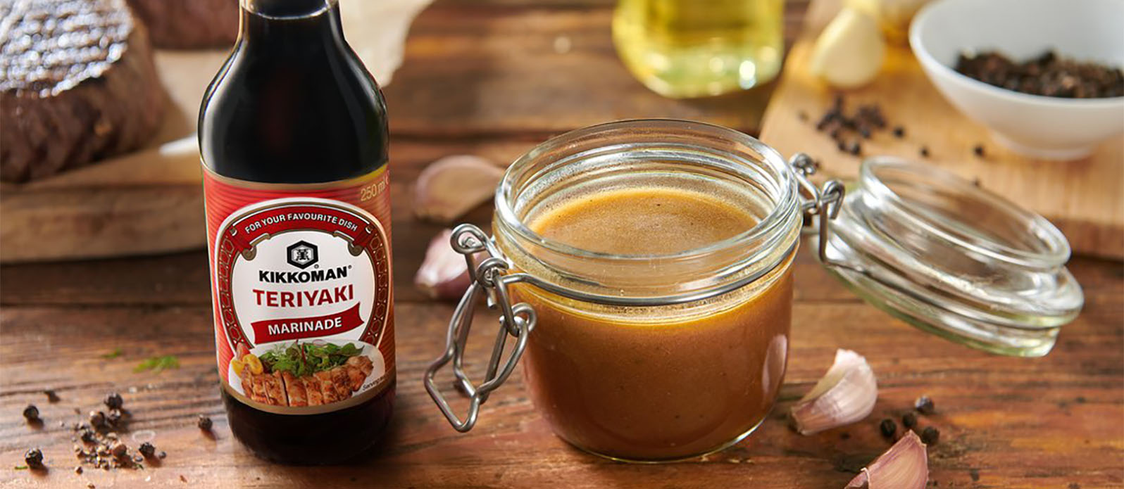 Teriyaki marinade for chicken and BBQ-image